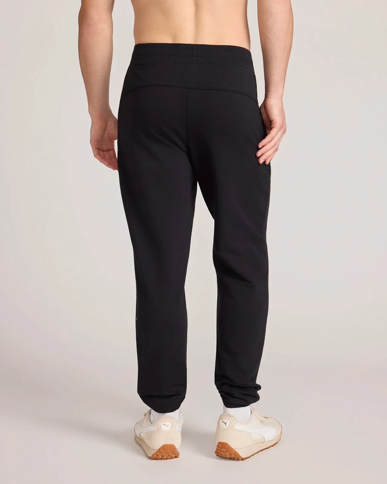 The Soft Terry Organic Cotton Jogger - Black sold by Mondetta product image thumbnail 4