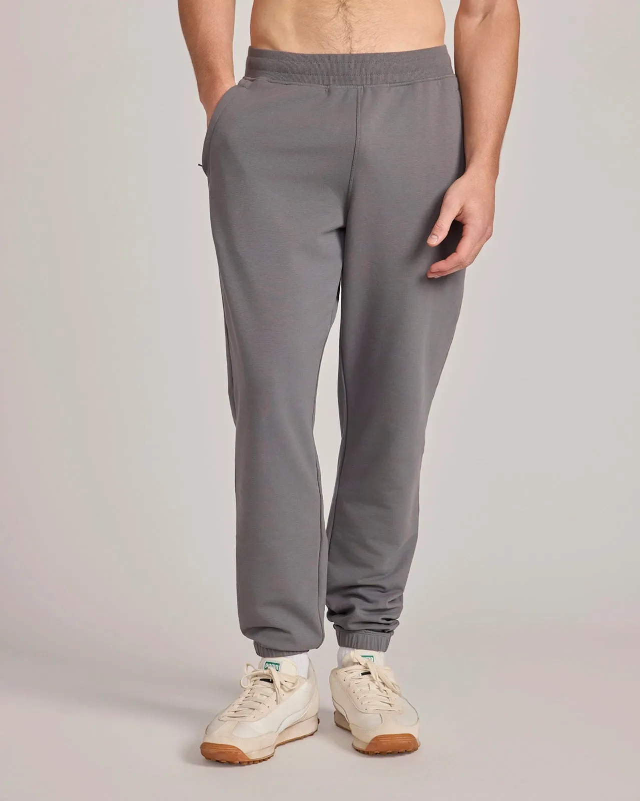 The Soft Terry Organic Cotton Jogger - Castlerock sold by Mondetta product image thumbnail 5