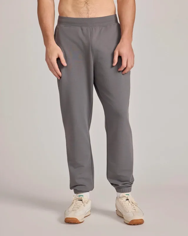The Soft Terry Organic Cotton Jogger  - Castlerock made by Mondetta