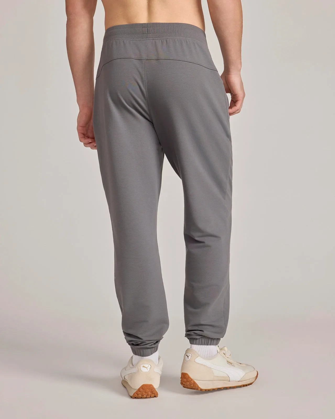 The Soft Terry Organic Cotton Jogger - Castlerock sold by Mondetta product image thumbnail 3