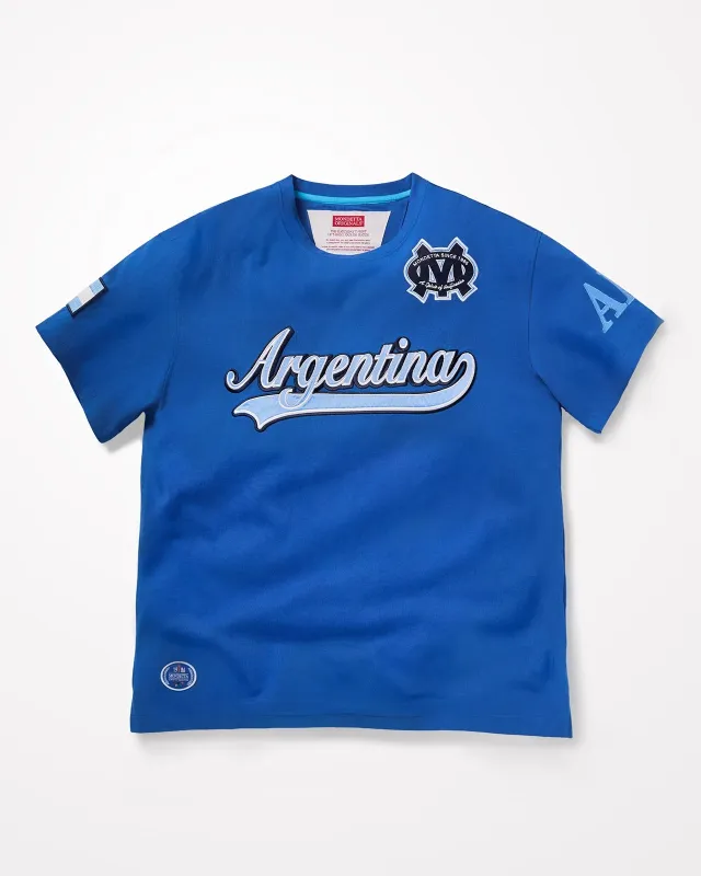 The Match Day T-Shirt - Match Day Blue/Argentina made by Mondetta