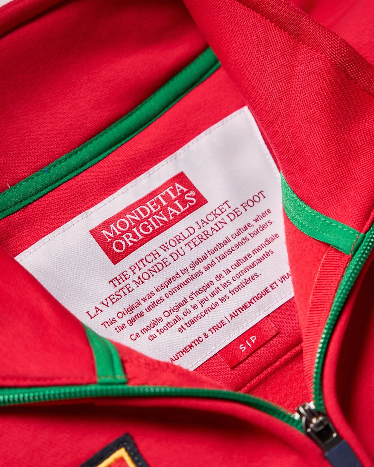 The Pitch World Jacket - Pitch Red/Portugal sold by Mondetta product image thumbnail 4