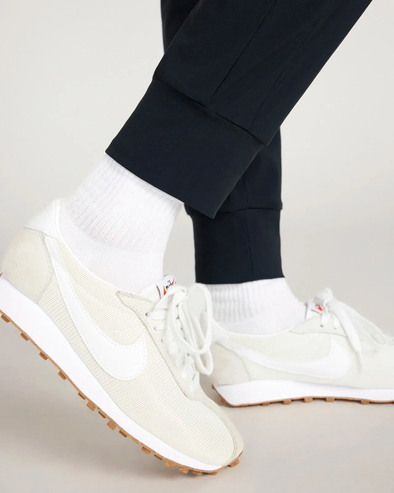 The Soft Stretch GRS Certified Recycled Nylon Carrot Leg Jogger - Black sold by Mondetta product image thumbnail 3