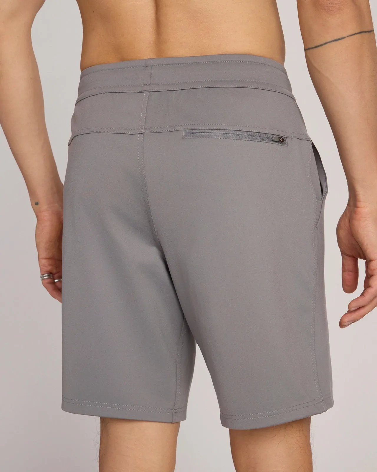 The Active Jacquard Short - Steel Grey sold by Mondetta product image thumbnail 2