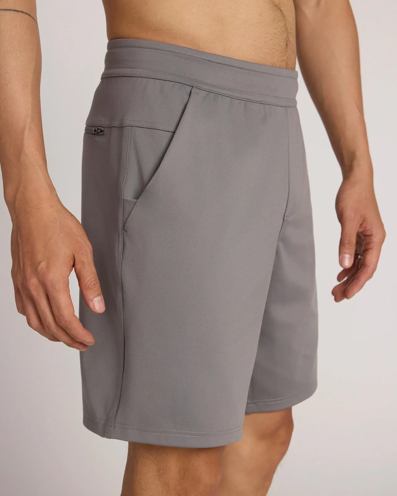 The Active Jacquard Short - Steel Grey sold by Mondetta product image thumbnail 4