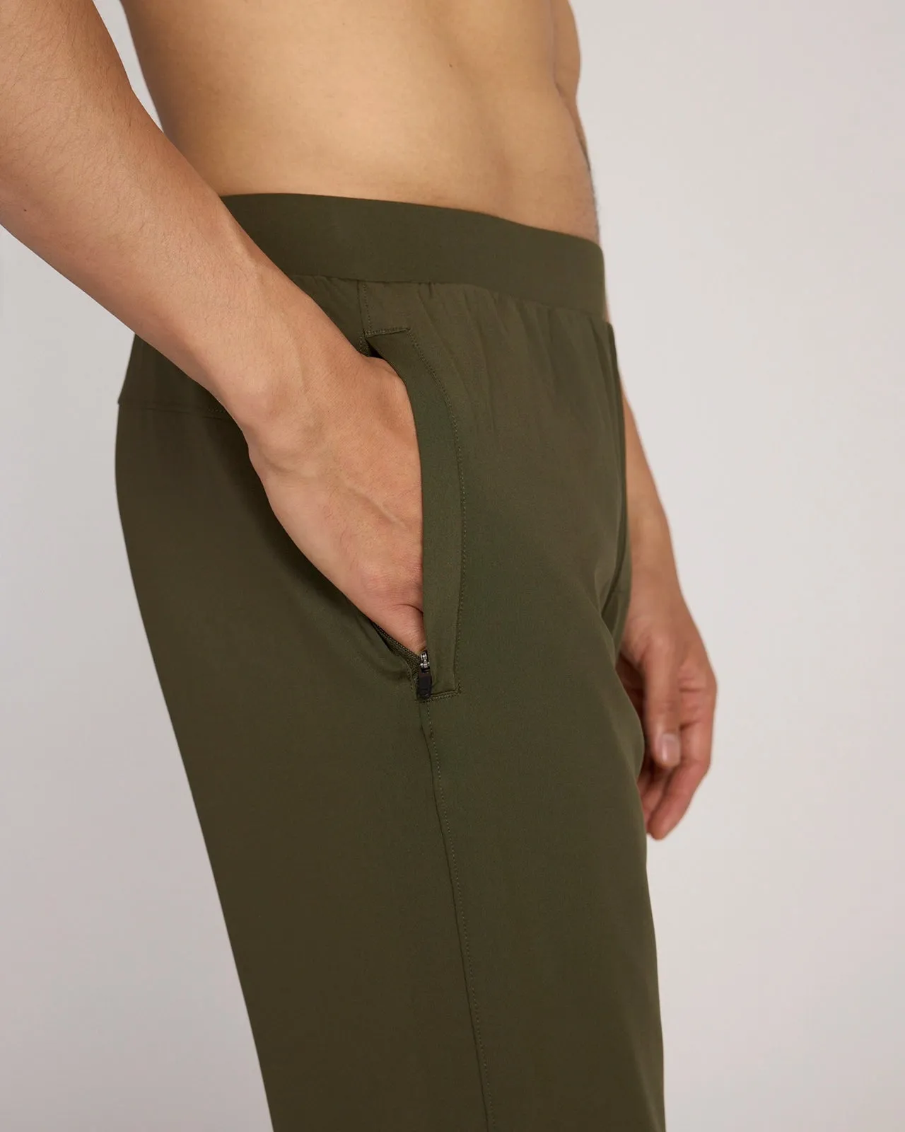 The Active 29" Stretch Jogger - Burnt Olive sold by Mondetta product image thumbnail 4