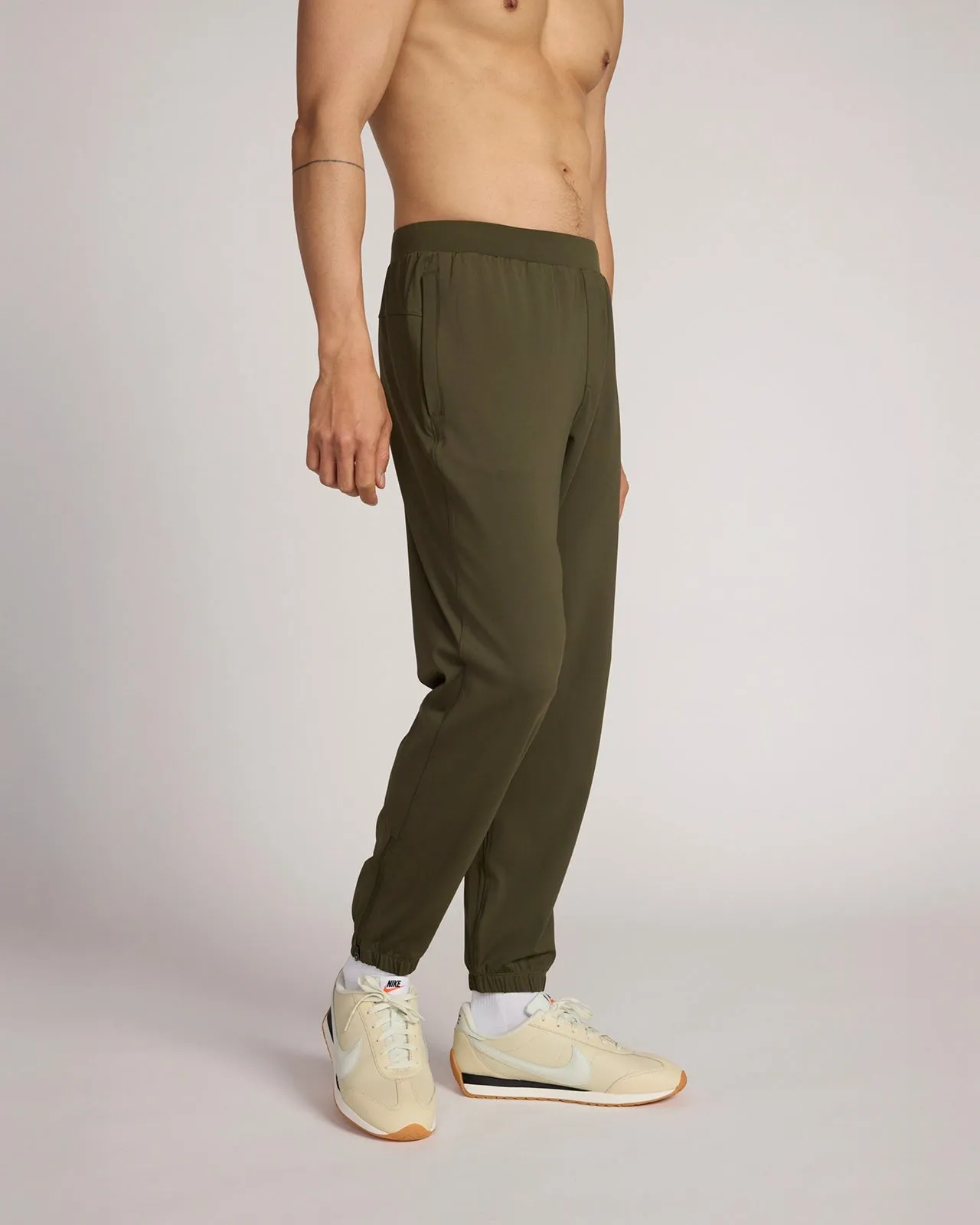 The Active 29" Stretch Jogger - Burnt Olive sold by Mondetta product image thumbnail 5