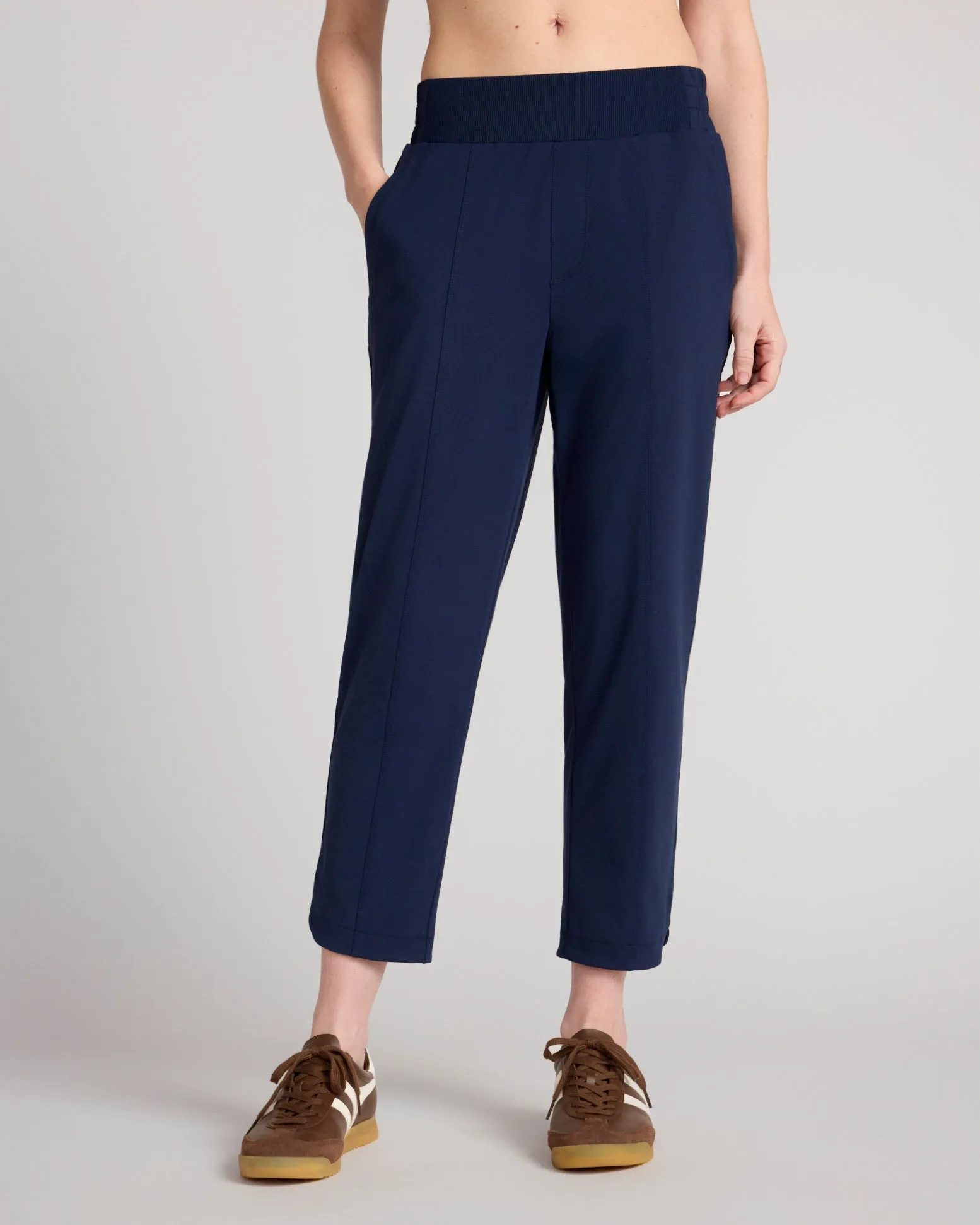 The Soft Stretch Weekend Pant - Navy Blazer sold by Mondetta product image thumbnail 3
