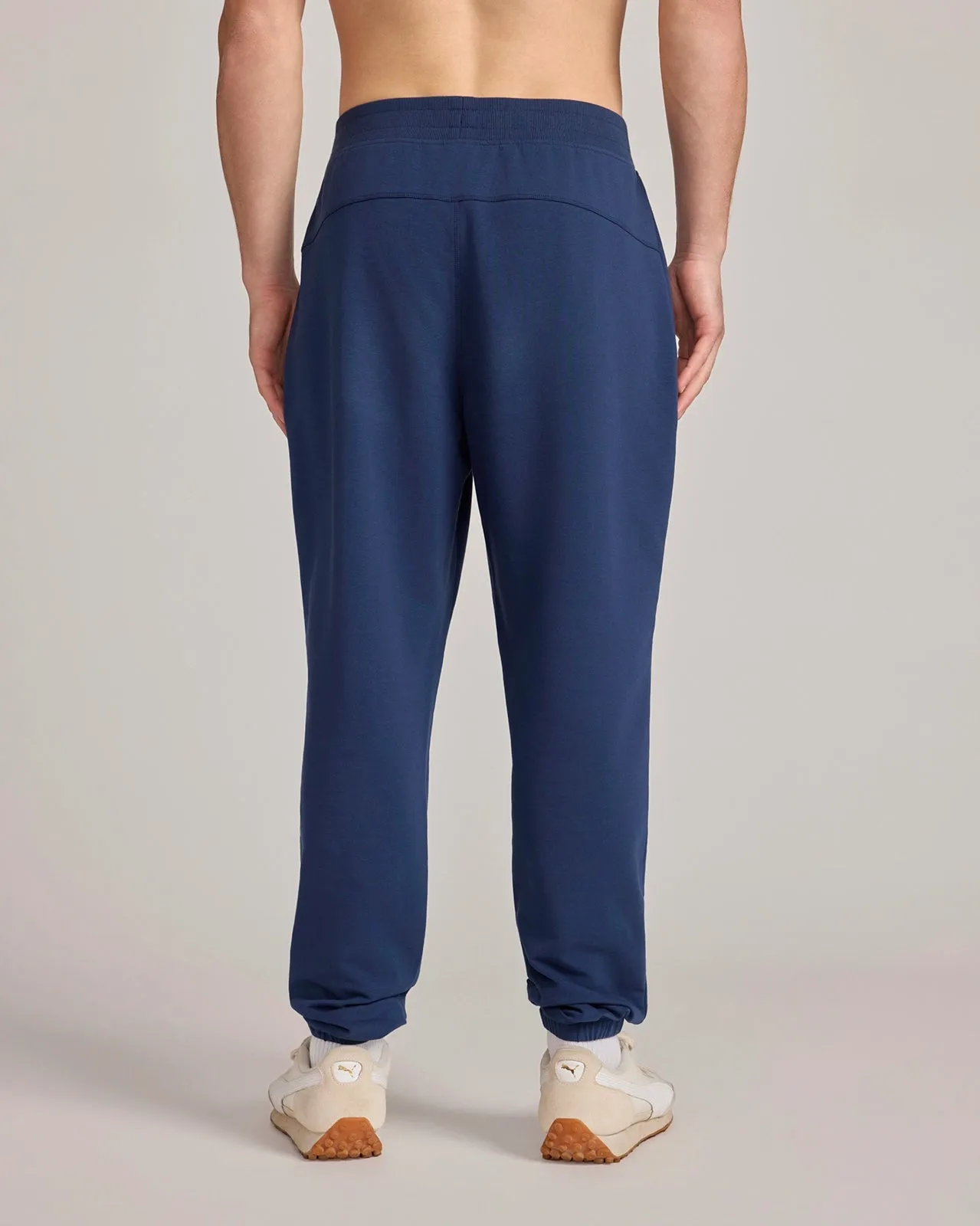 The Soft Terry Organic Cotton Jogger - Dress Blues sold by Mondetta product image thumbnail 4