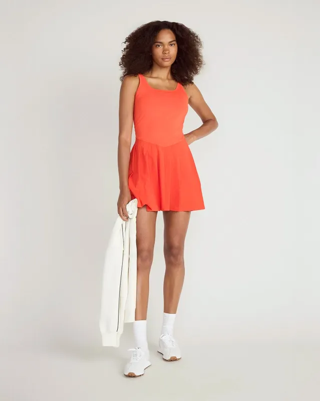 The Breathable 3-in-1 Tennis Dress - Grenadine made by Mondetta