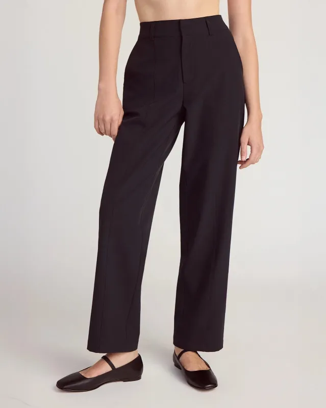 The All-Day Stretch Straight Leg Pant - Black made by Mondetta