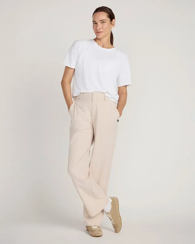 The All-Day Stretch Straight Leg Pant - Stone made by Mondetta