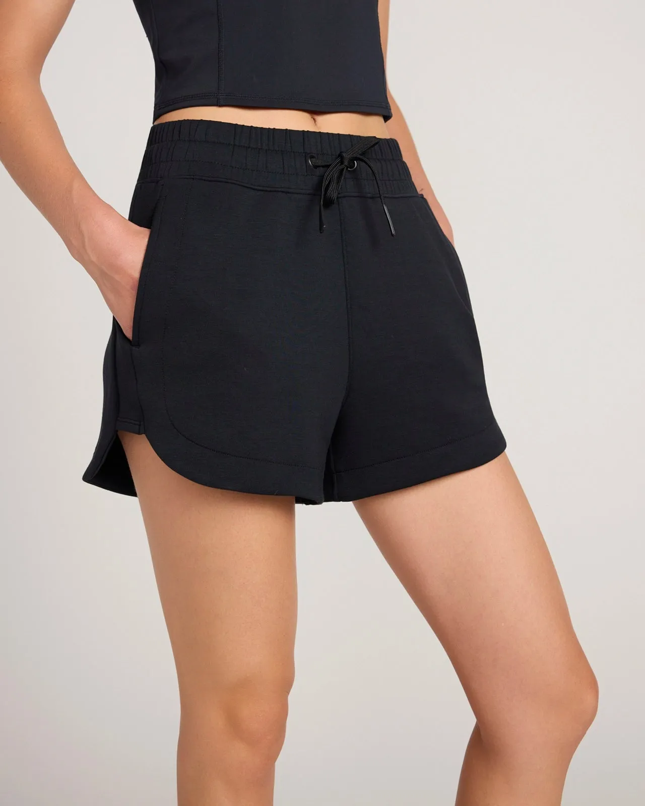 The Soft Luxe Short - Black sold by Mondetta product image thumbnail 4