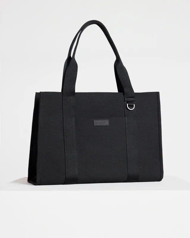 The Canvas Tote - Black made by Mondetta