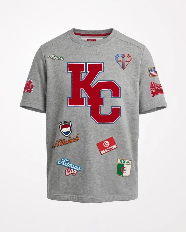 The Unity T-Shirt - Unity T-Shirt Htr Grey/KC made by Mondetta