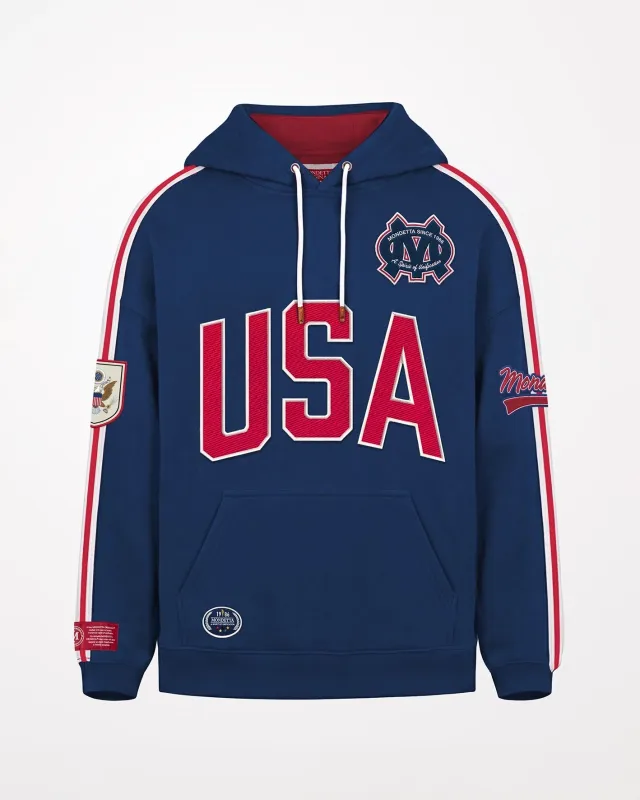 The Breakaway Hoodie - Breakaway Navy/USA made by Mondetta