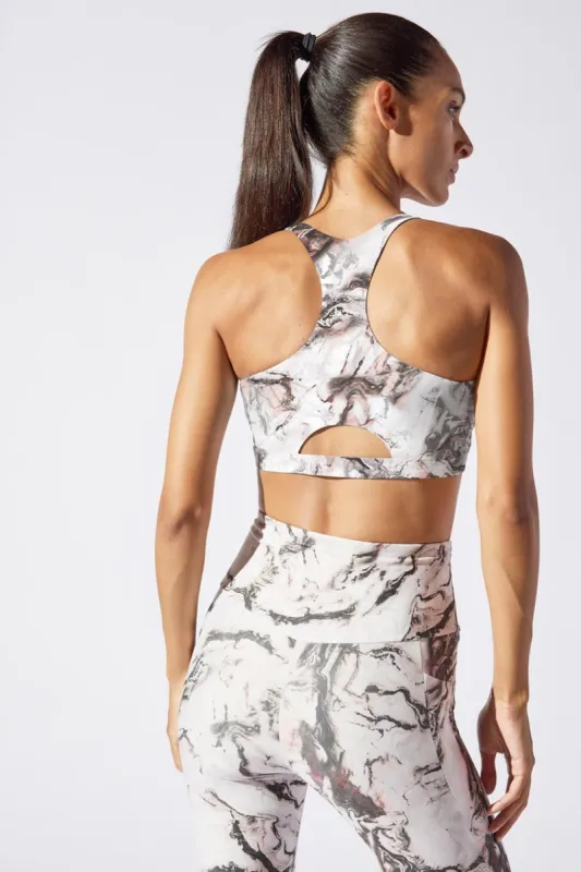 Exert Recycled Polyester Printed Medium Support Bra sold by MPG