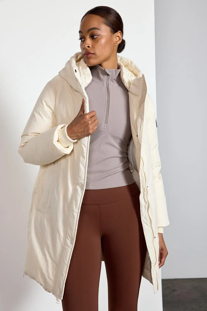 Invigorate RDS Down Midi Puffer with Slits sold by MPG product image thumbnail 4