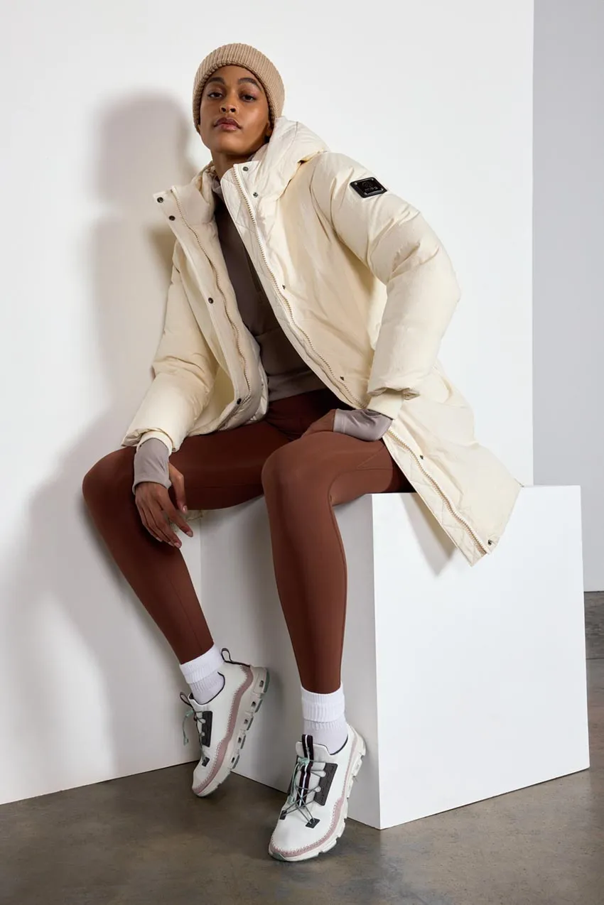 Invigorate RDS Down Midi Puffer with Slits sold by MPG