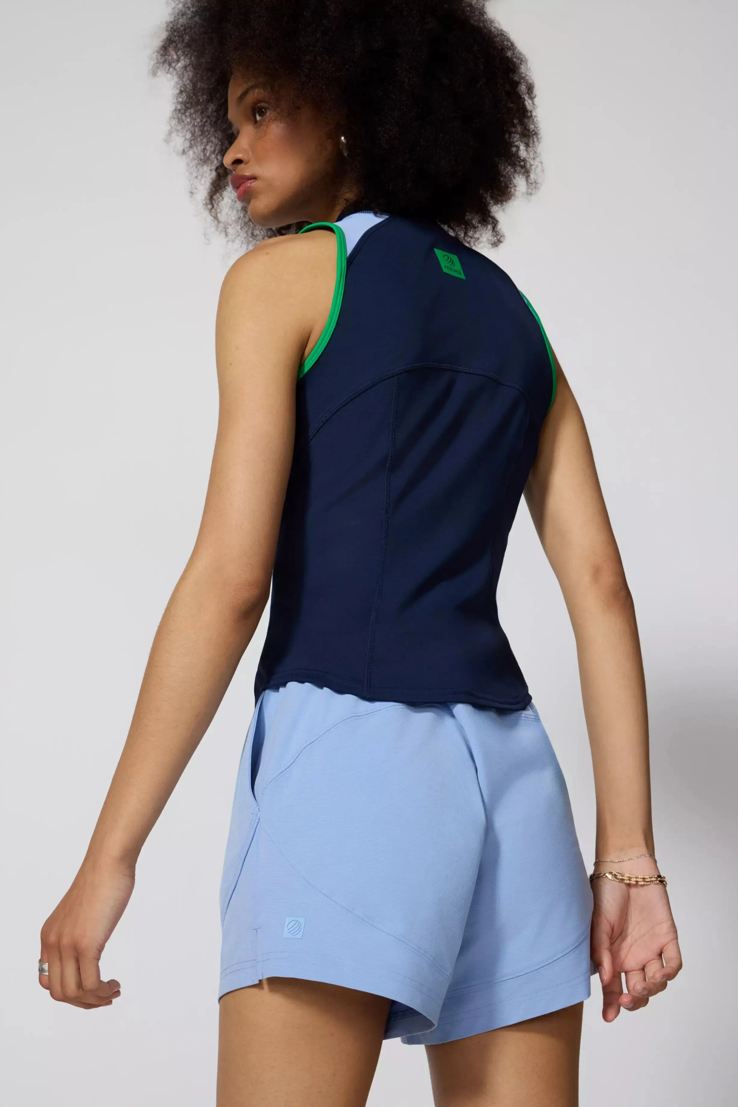 Vital 1/4 Zip Club Tank Top sold by MPG product image thumbnail 3