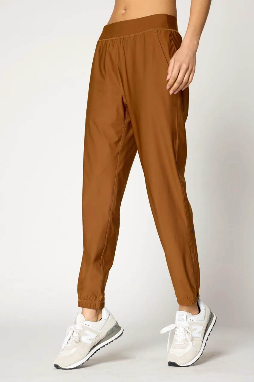 Adapt Recycled Polyester Back Leg Zip Jogger 27" sold by MPG