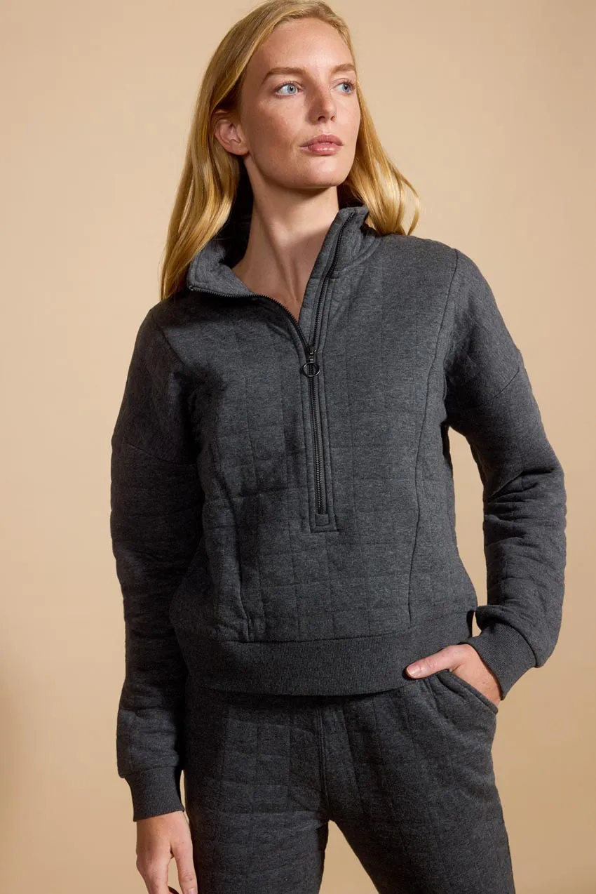 Aspire Quilted Half-Zip sold by MPG product image thumbnail 3