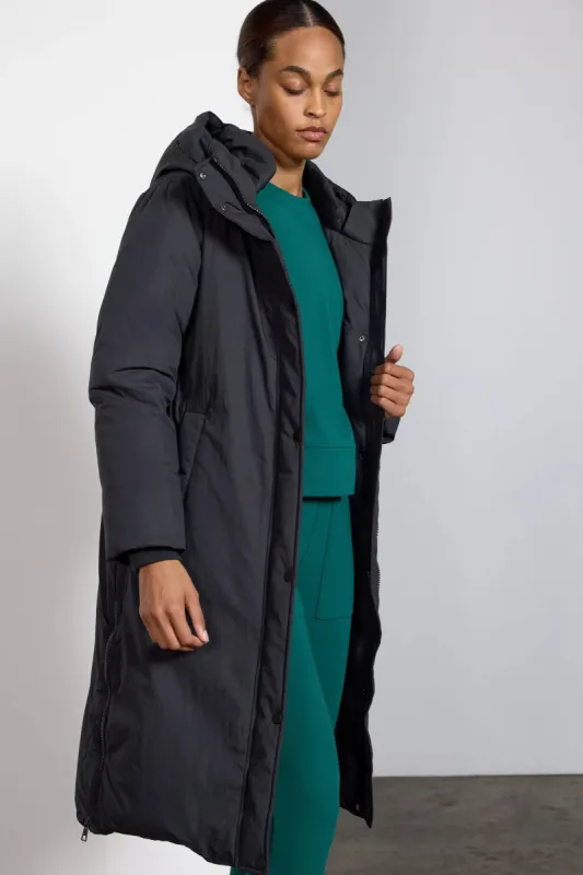 RDS Down Maxi Puffer - Black sold by MPG
