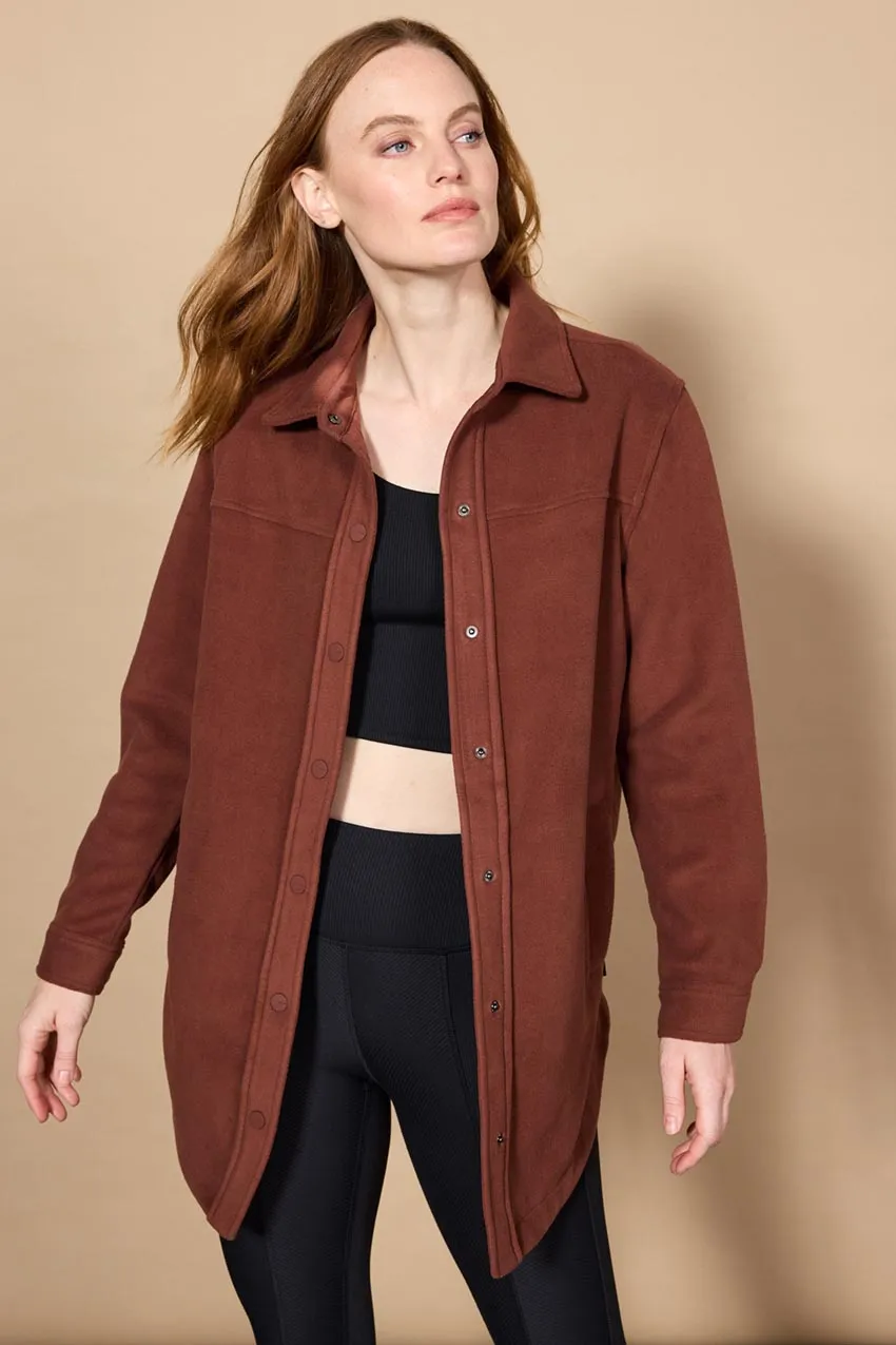 Elevate Recycled Polyester Shirt Jacket with Welt Pockets sold by MPG product image thumbnail 5