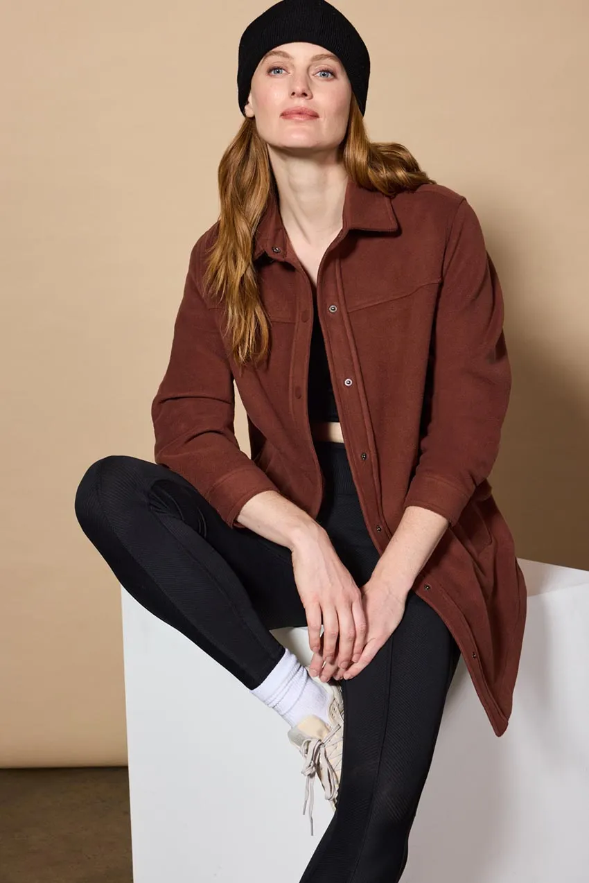 Elevate Recycled Polyester Shirt Jacket with Welt Pockets sold by MPG product image thumbnail 2