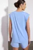 Performance Knit V-Neck Tee - Hydrangea sold by MPG