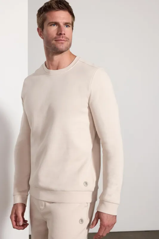 Comfort Men's Fleece Sweatshirt - Stone sold by MPG