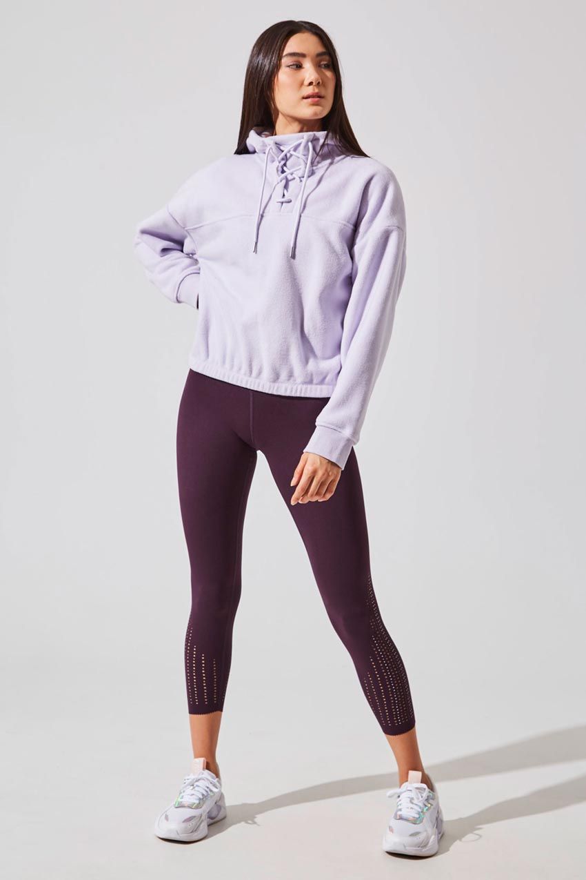 Avril Cropped Fleece Hoodie sold by MPG product image thumbnail 2