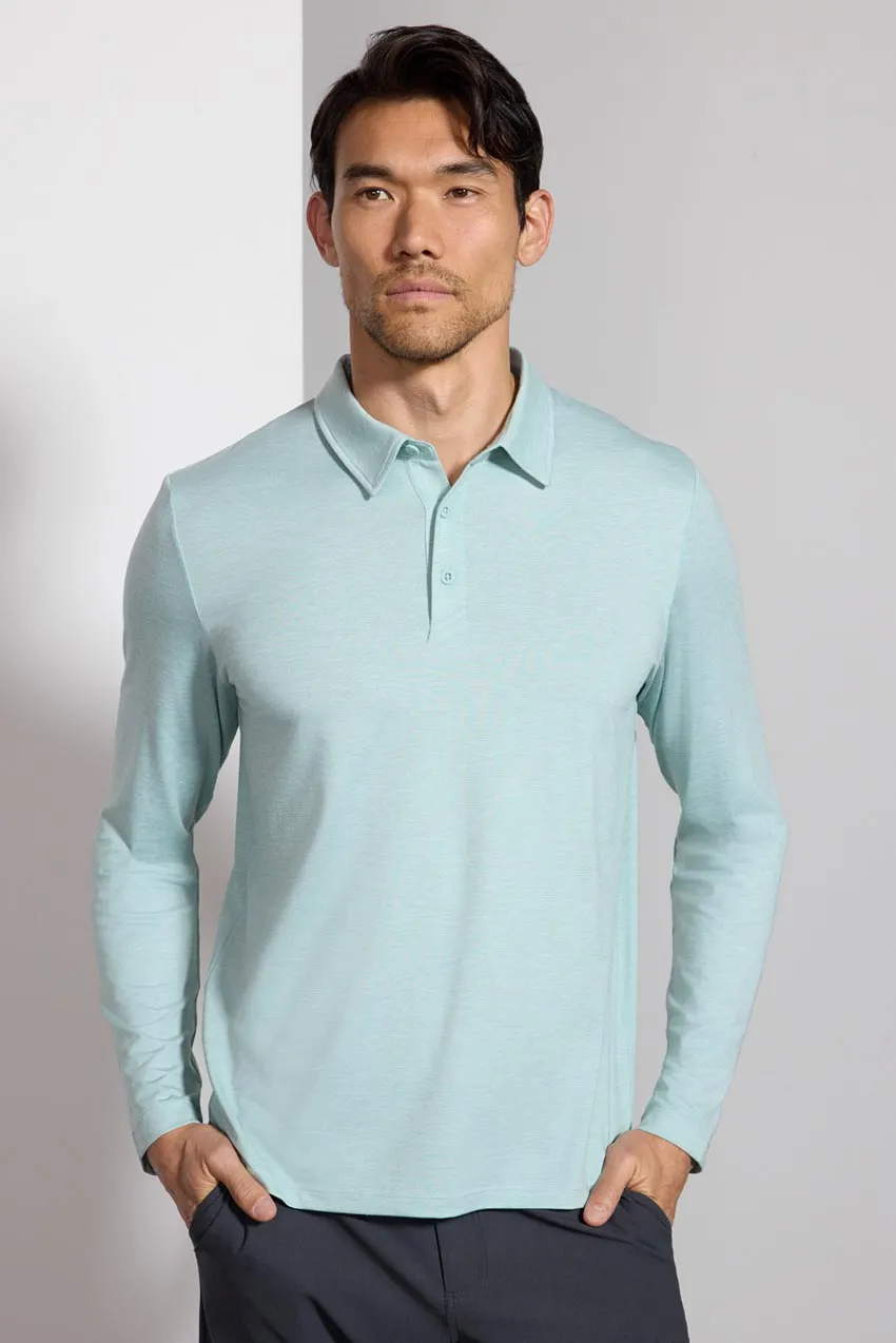 Triumph Long Sleeve Polo - Blue Haze sold by MPG product image thumbnail 2