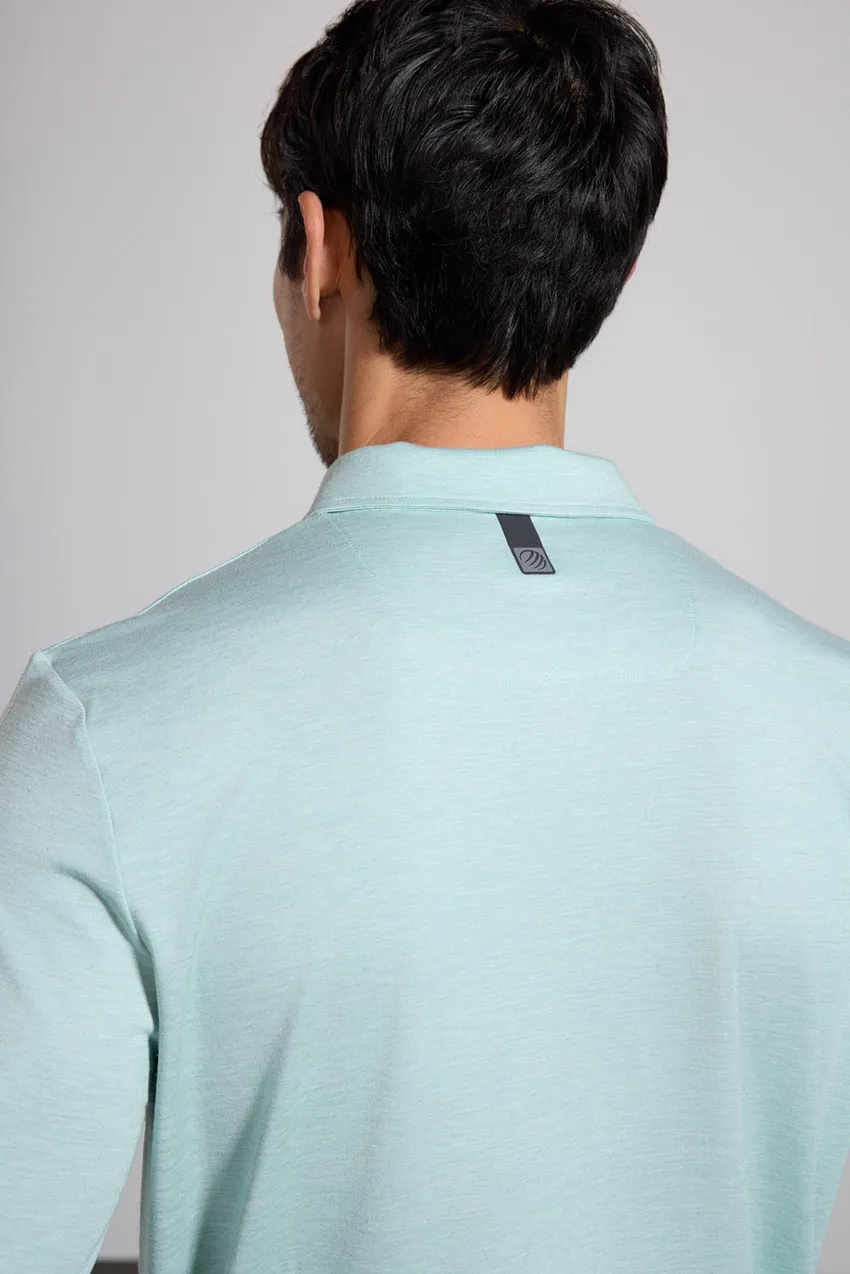 Triumph Long Sleeve Polo - Blue Haze sold by MPG product image thumbnail 4
