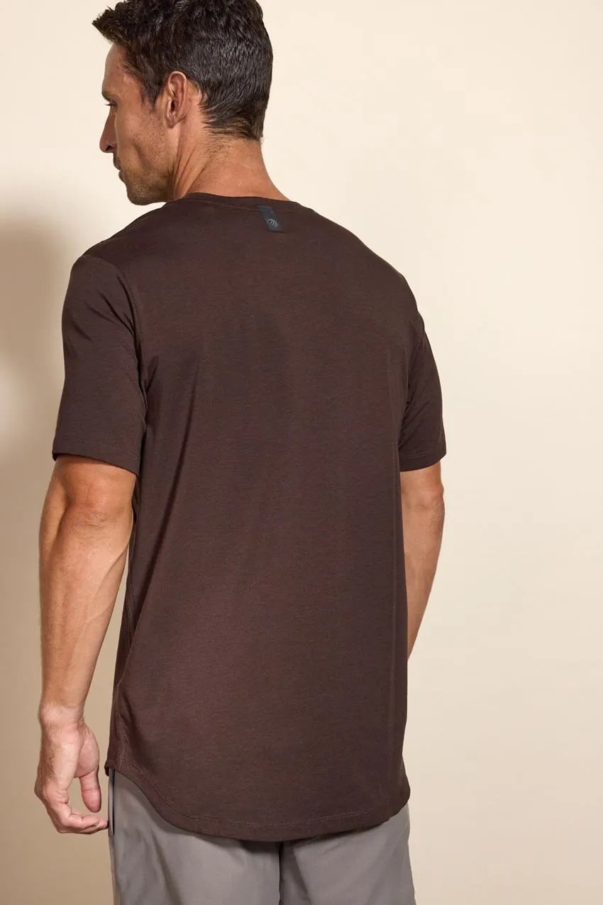 Pima Cotton Curved Hem Tee sold by MPG product image thumbnail 3