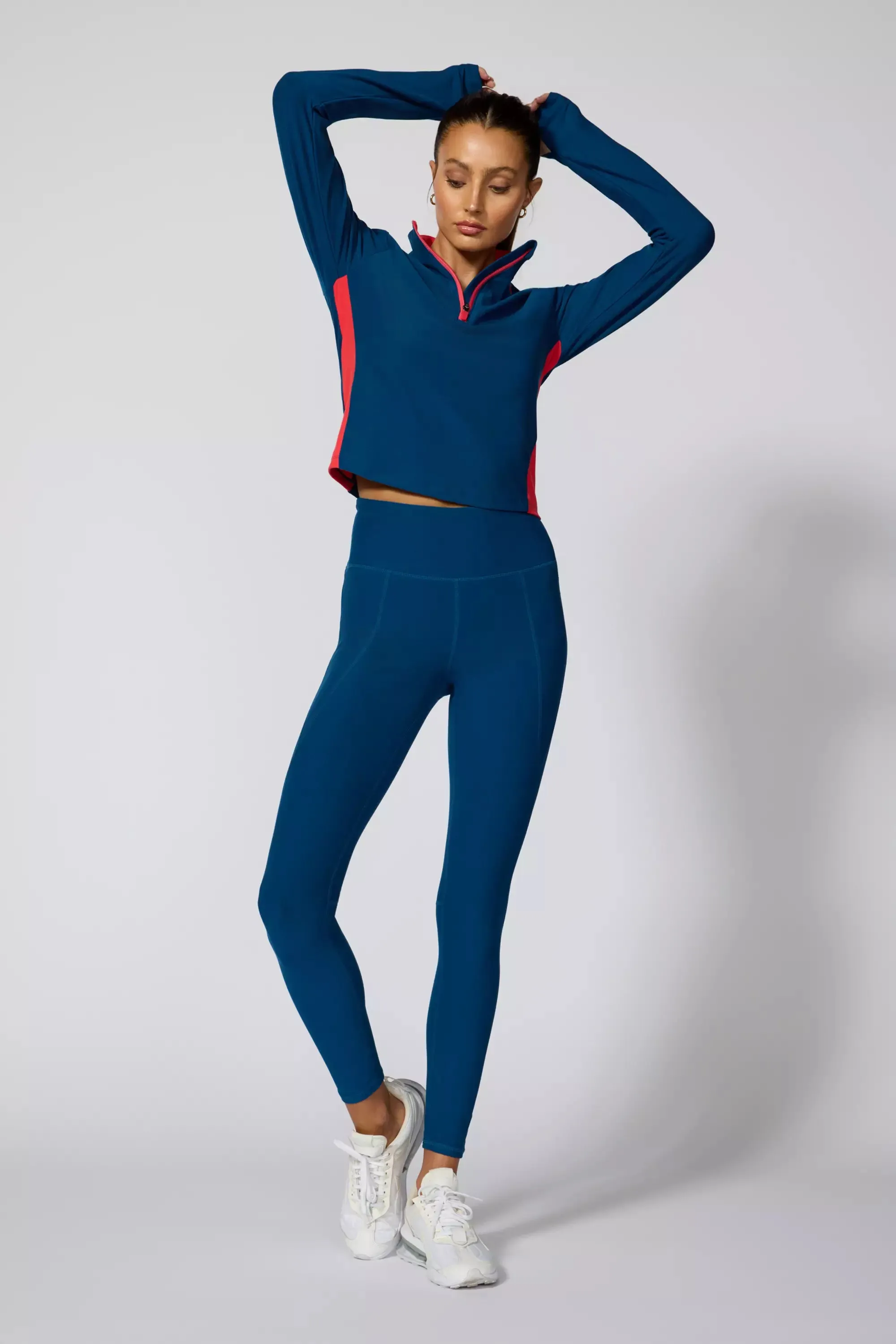 Explore Mock-Neck 1/4 Zip - Poseidon sold by MPG product image thumbnail 2