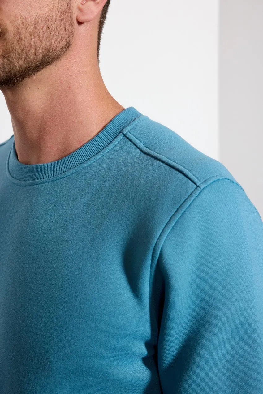 Comfort Men's Fleece Sweatshirt - Adriatic Blue sold by MPG product image thumbnail 4