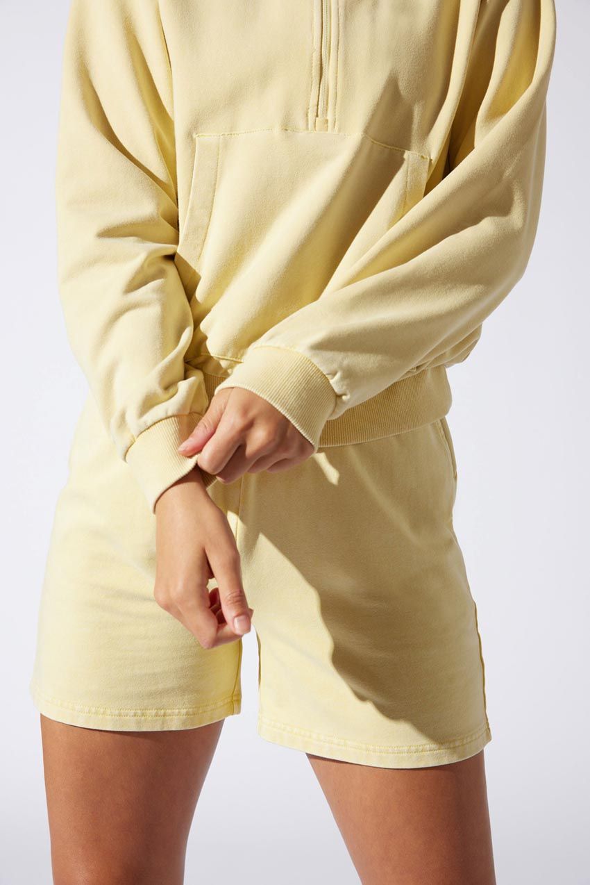 Ally 1/2 Zip Cropped Sweatshirt sold by MPG product image thumbnail 5