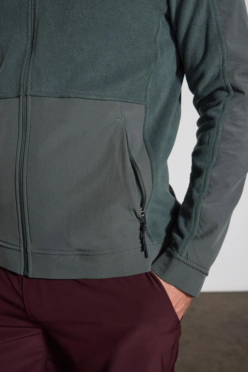 Venture Recycled Polyester Mixed Media Zip-Up Hoodie sold by MPG product image thumbnail 5