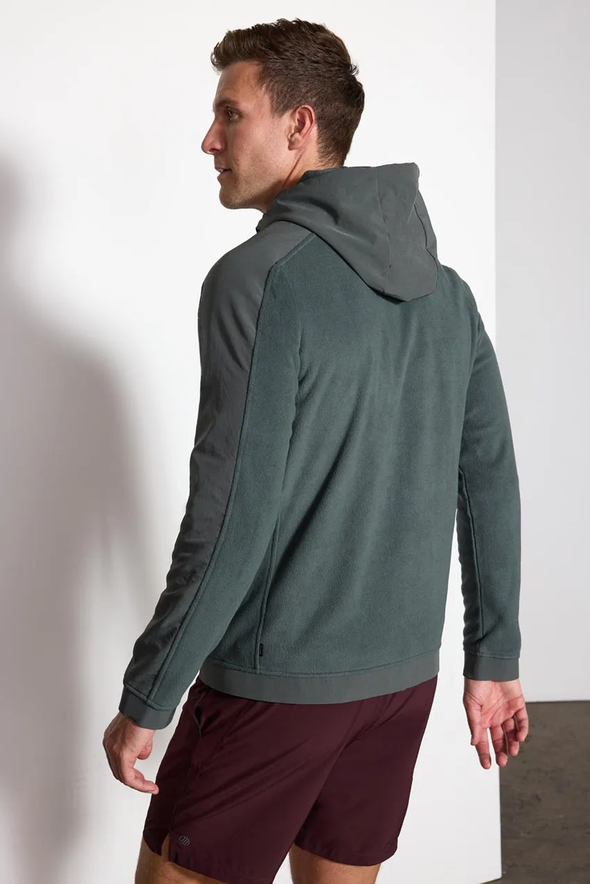 Venture Recycled Polyester Mixed Media Zip-Up Hoodie sold by MPG product image thumbnail 3