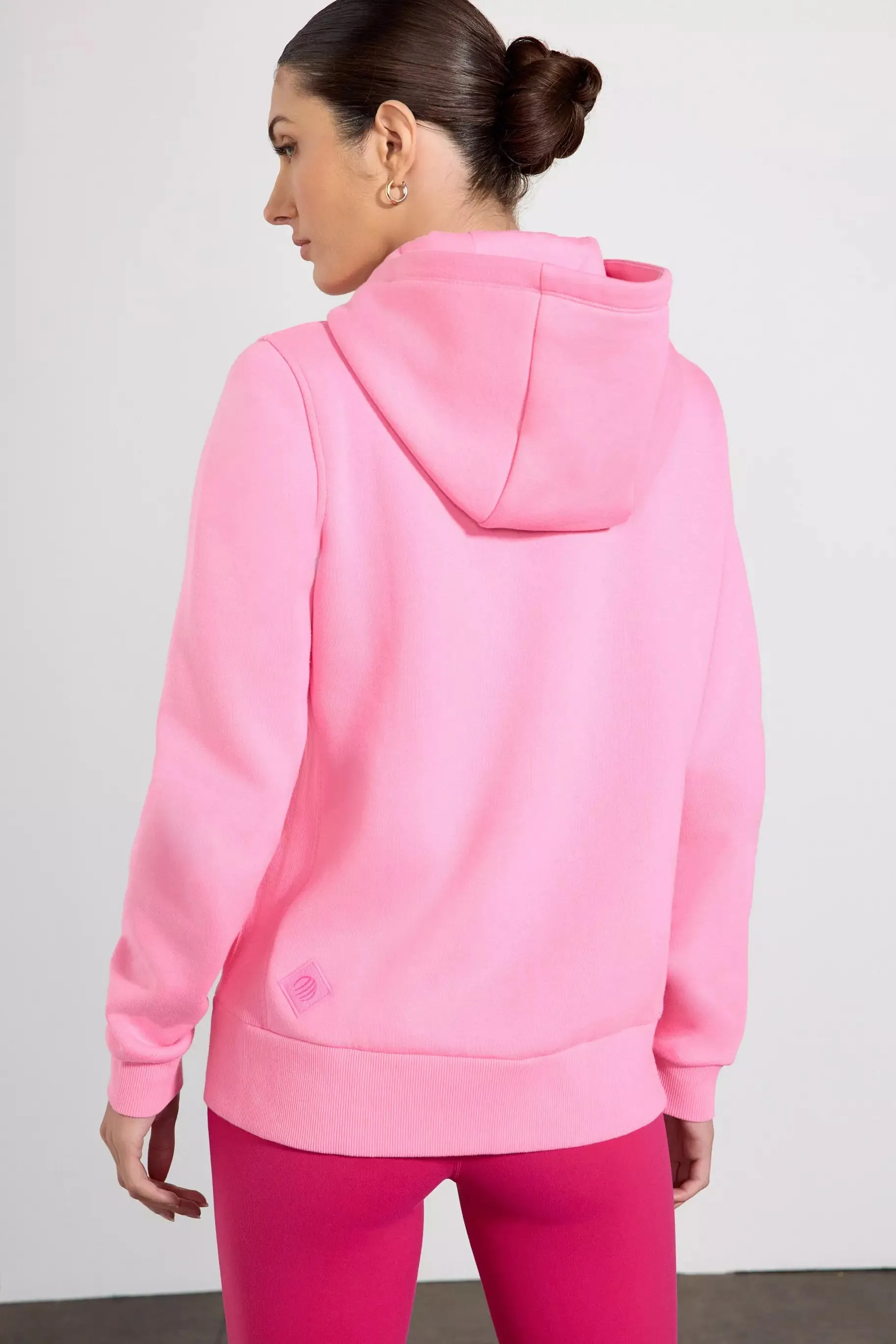 Comfort Fleece Zip-Up Hoodie - Sachet Pink sold by MPG product image thumbnail 3