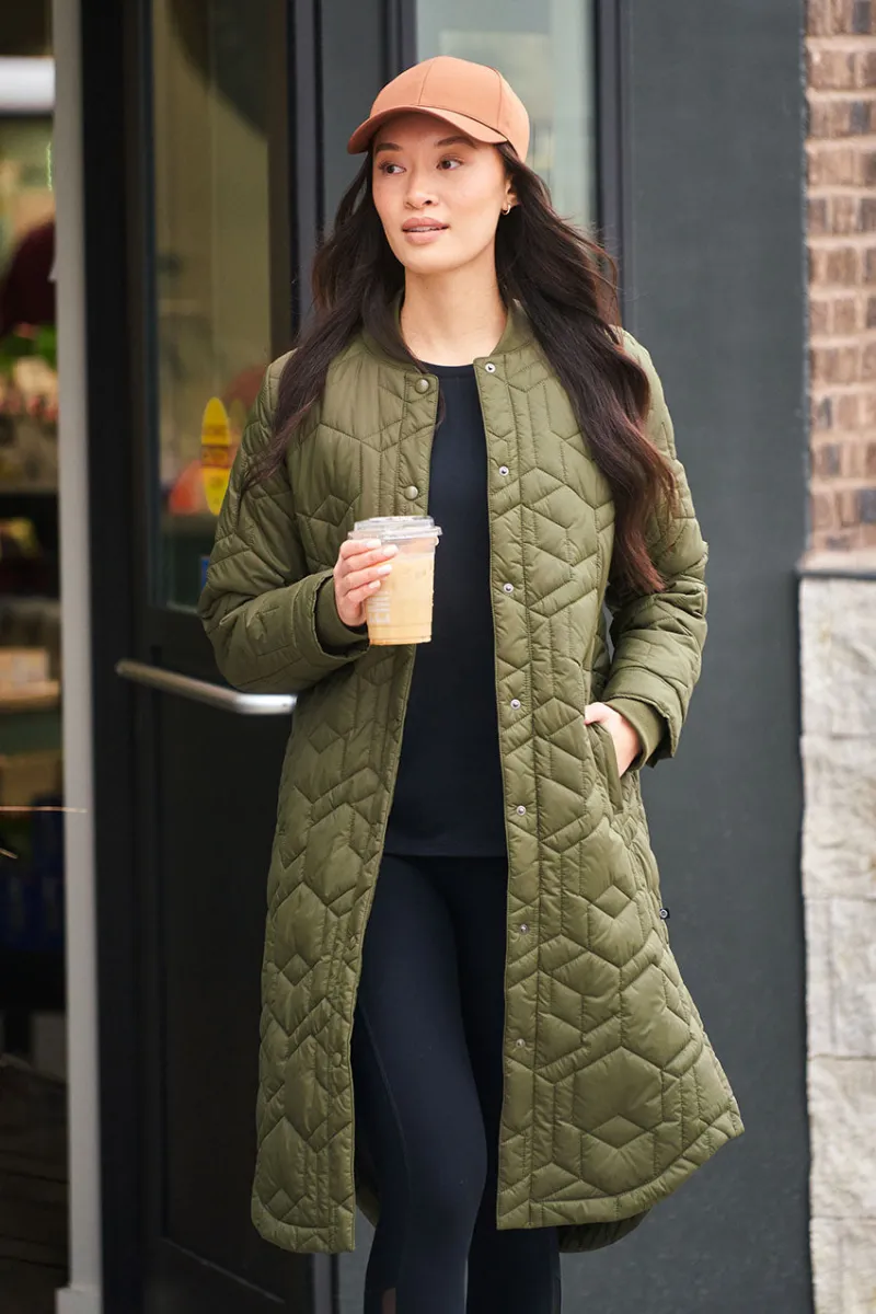 Brand new with tags‼️ Madison Quilted Long Coat