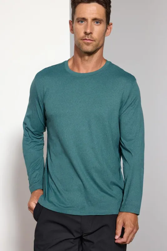 Pace Recycled Polyester Tech Long Sleeve Tee sold by MPG