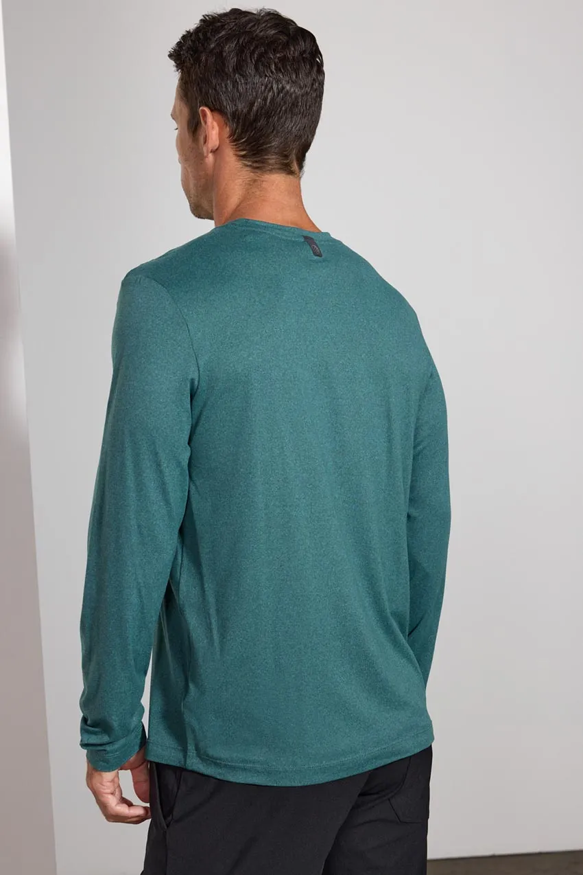 Pace Recycled Polyester Tech Long Sleeve Tee sold by MPG product image thumbnail 3