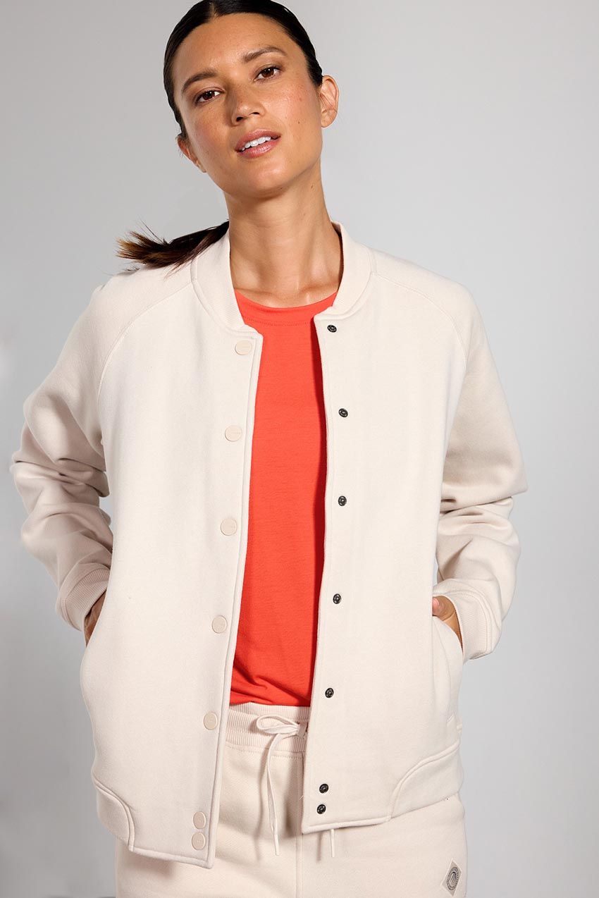 The Comfort Women’s Bomber Jacket sold by MPG