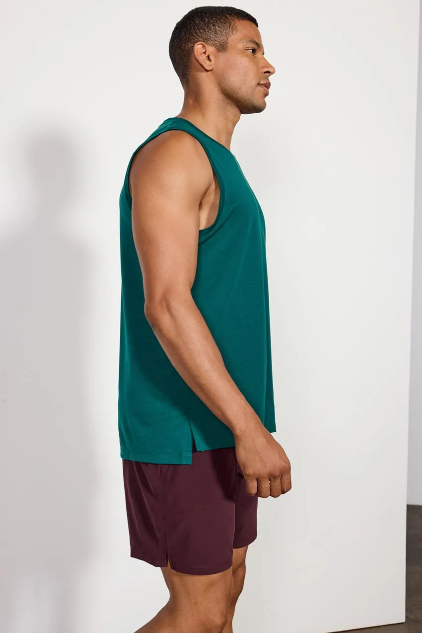 Dynamic Recycled Polyester Tank Top with Slits sold by MPG product image thumbnail 4