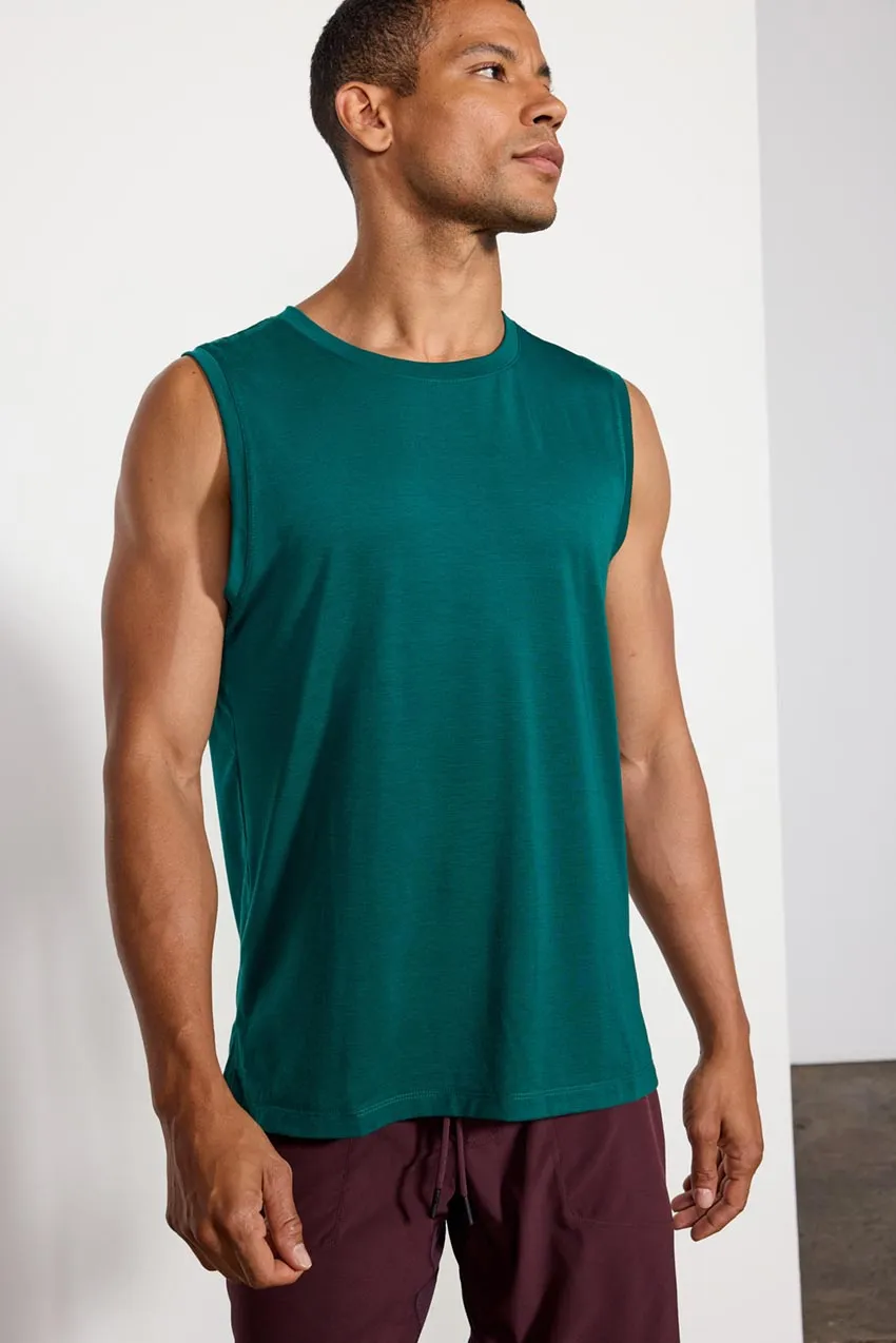 Dynamic Recycled Polyester Tank Top with Slits sold by MPG product image thumbnail 2