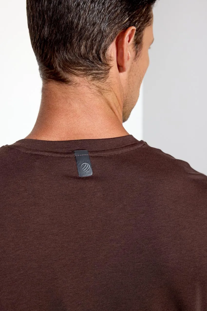 Pima Cotton Tee - Chocolate Brown sold by MPG product image thumbnail 4