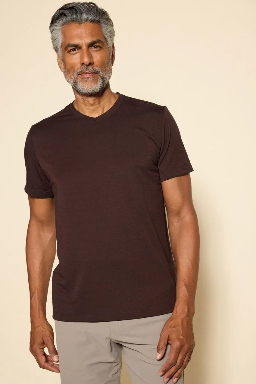 Dynamic Recycled Polyester V-Neck Tee sold by MPG product image thumbnail 5