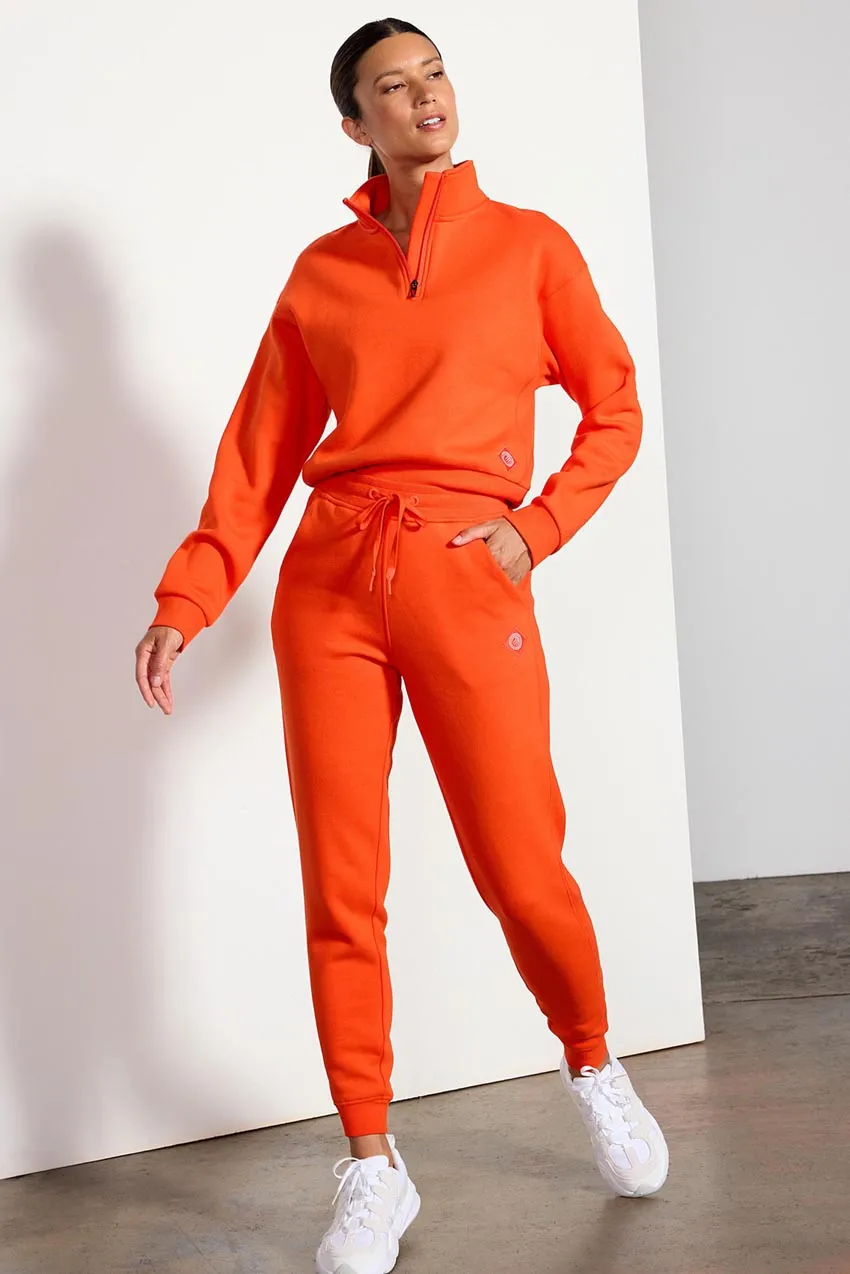 The Comfort Women’s 1/4 Zip Cropped Sweatshirt – Sale sold by MPG product image thumbnail 2